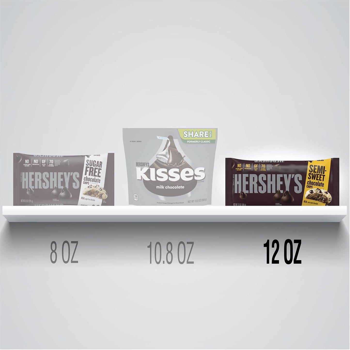 Hershey's Semi-Sweet Chocolate Baking Chips - 12 oz