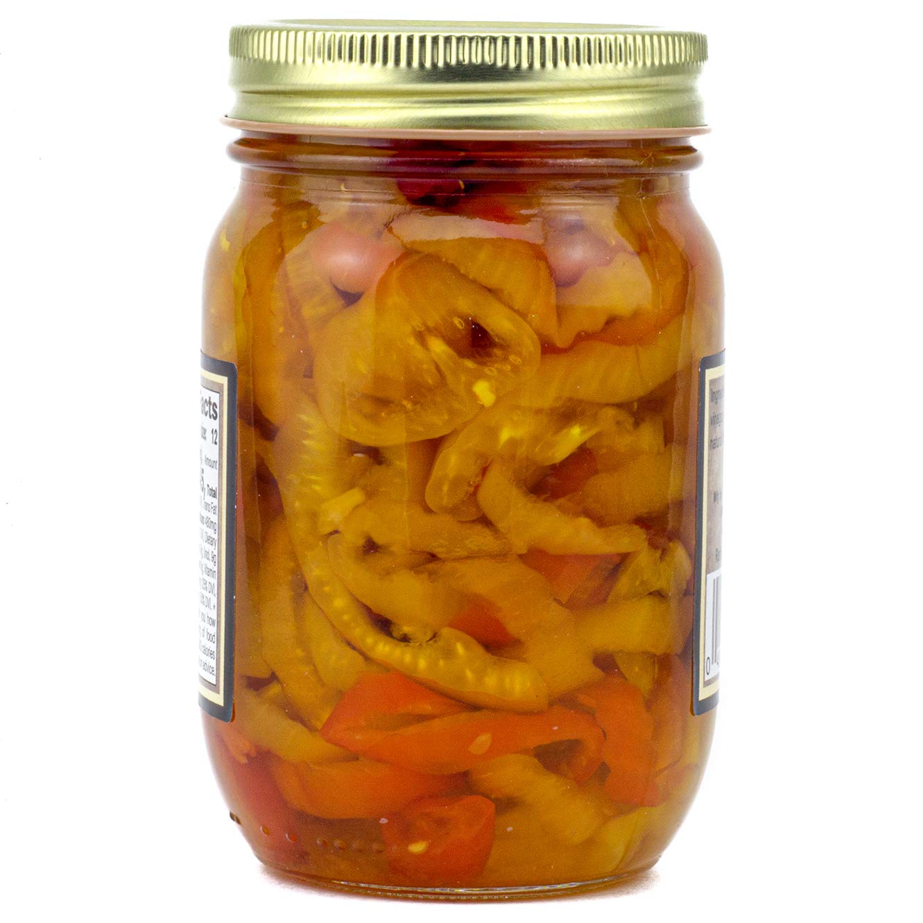 Amish Wedding Hot Banana Peppers 15Oz (Pack Of 2)