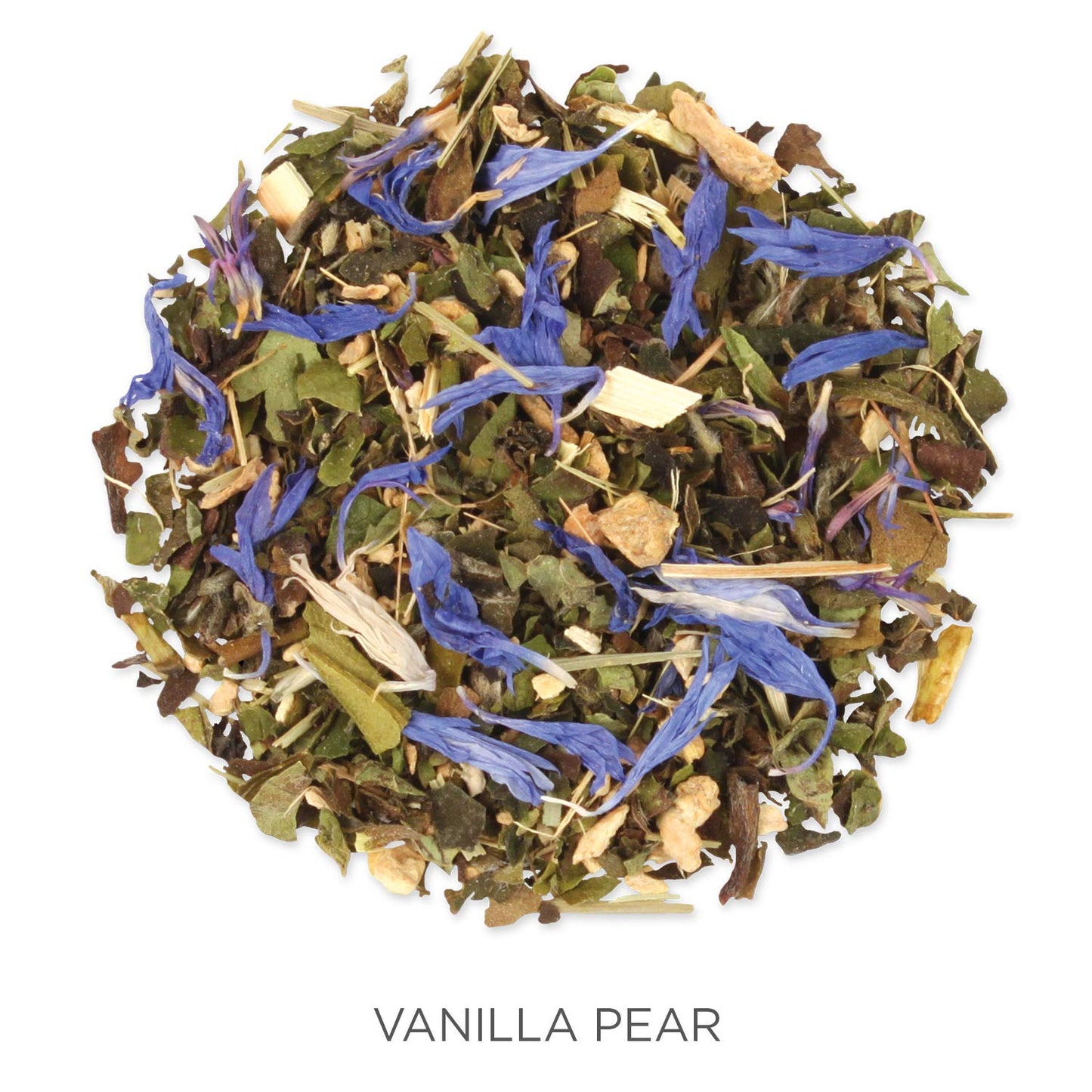 Tea Forte Vanilla Pear Organic White Tea, Loose Tea Canister Makes 35-50 Cups, Lotus Organic White Tea, 2.46 Ounces