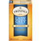 Twinings Decaffeinated Lady Grey Black Tea Individually Wrapped Bags, 20 Count (Pack Of 1), Orange Peel & Lemon Peel, Enjoy Hot Or Iced | Packaging May Vary