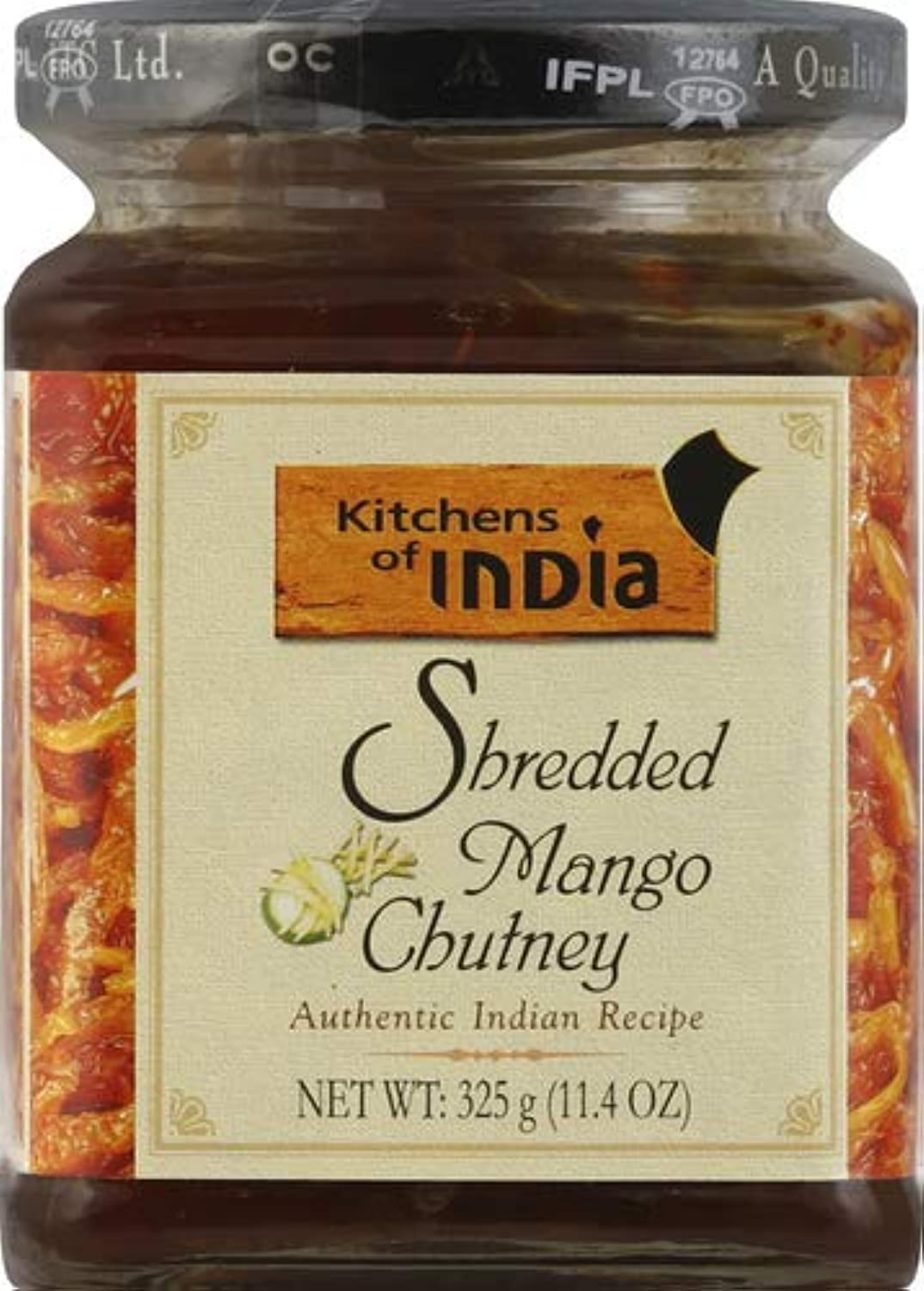 Kitchens Of India Chutney Mango Shredded, 11.4 oz