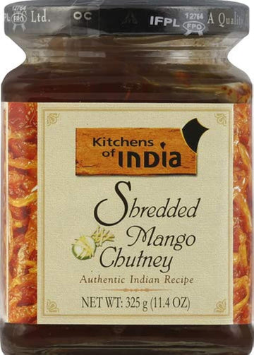 Kitchens Of India Chutney Mango Shredded, 11.4 oz
