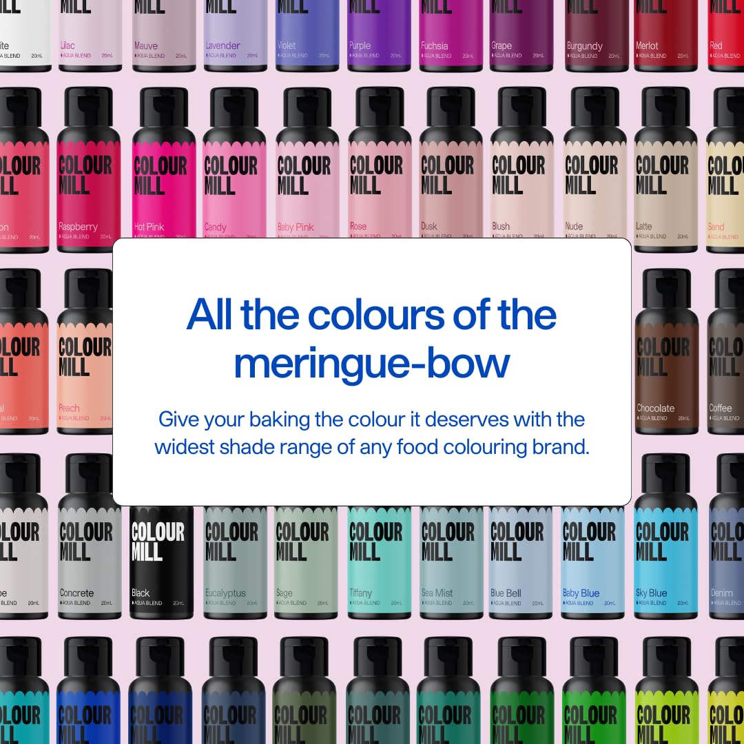 Colour Mill Aqua Blend Food Coloring, 20ml, Water-Based, Forest, CMA20FOR
