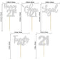 30 Pack Happy 21St Birthday Cupcake Toppers Glitter Twenty-One Cheers To 18 Years Old Birthday Cupcake Picks For Happy 21St Birt