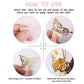 40 Pcs Laser 3D Butterfly Cupcake Toppers Hollow Arts Butterfly Cake Decorations For Baby Shower Wedding Fairy Birthday Party Su