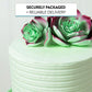 Global Sugar Art Succulent Taurus Sugar Cake Flowers Assortment With Wire, 3 Count By Chef Alan Tetreault