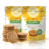 Graces Best Cookies - Sweet and Crunchy Snack with Sunflower Seeds and Oats - 12oz Pack of 2
