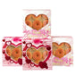 qiqee Auto-pop Up 10x10x2.5 inch Pie Boxes with Window 30Packs Cookie Donut Bakery Box