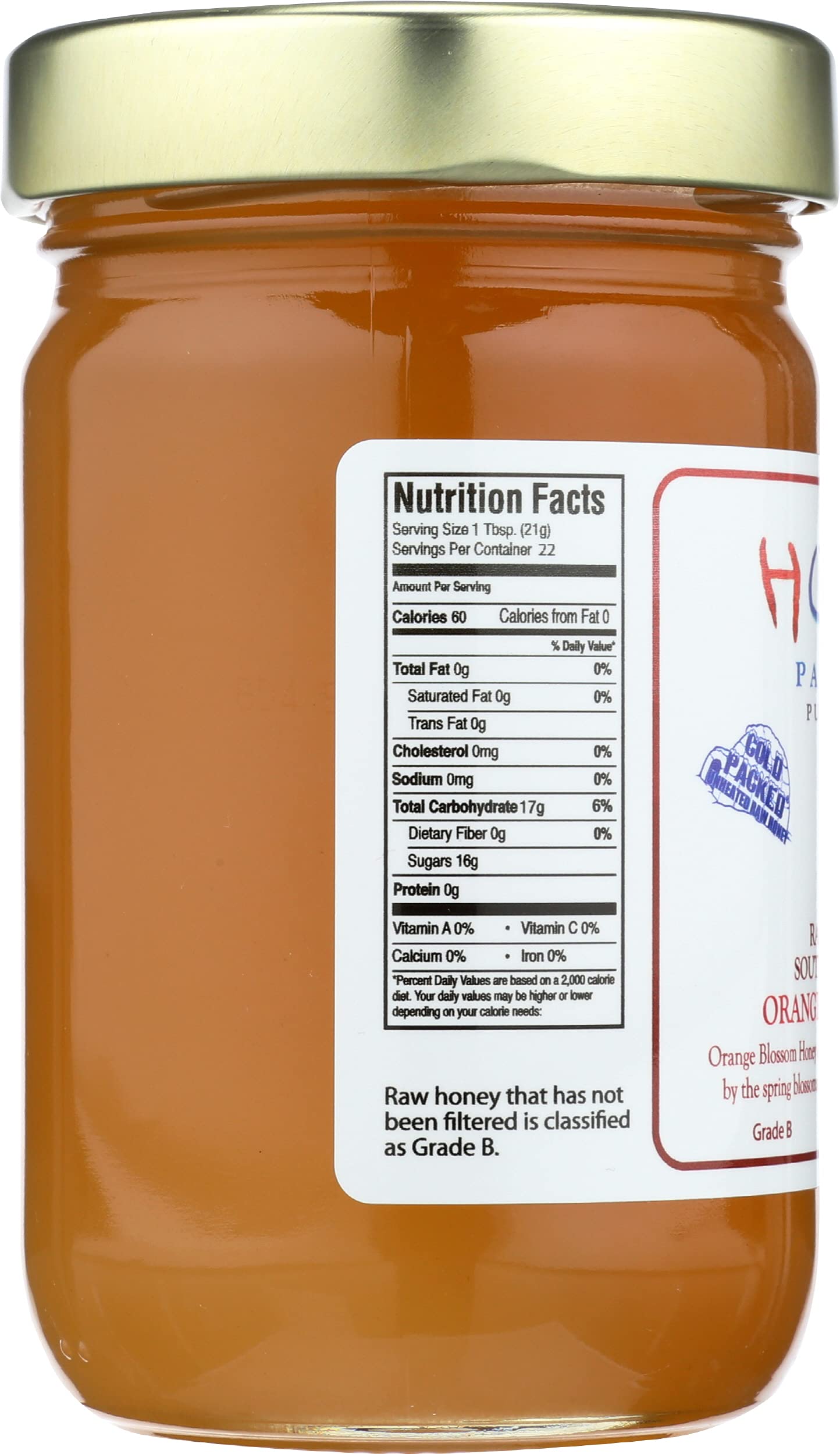 Honey Pacifica Hny Pcfca Hny Orange, 16 Oz