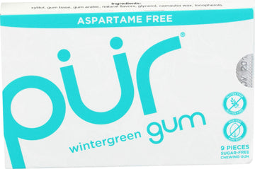 Pur Gum Wintergreen Gum - 1 Pk ( 9 Pieces )