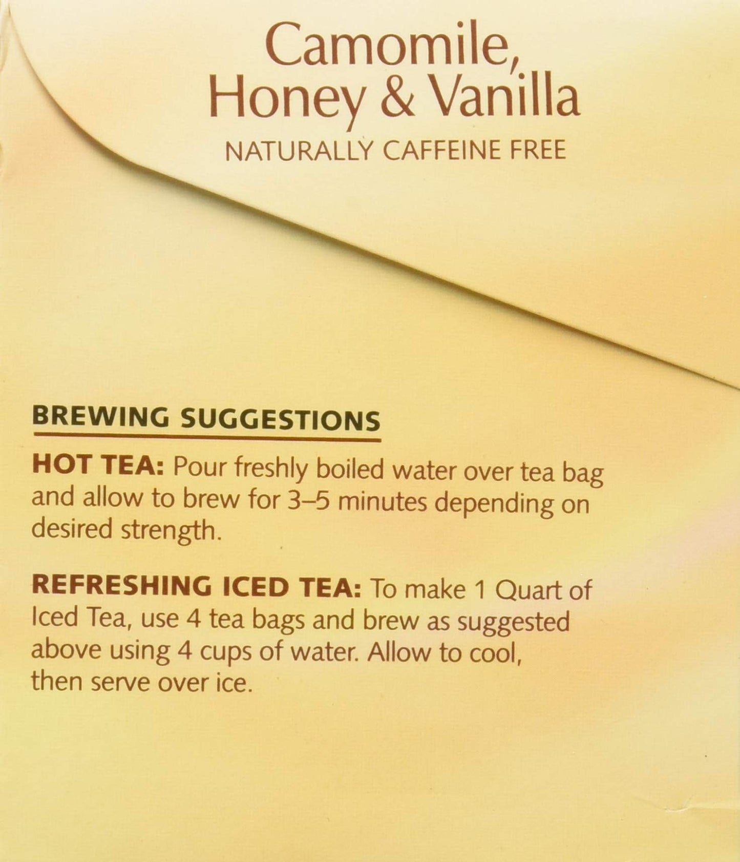 Twinings Herbal Tea Chamomile Honey And Vanilla -- 20 Tea Bags