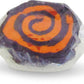 Halloween Black and Orange Cream Taffy Chews by Its Delish, 2 lbs Bulk Bag- Individually Wrapped Gourmet Soft Fluff Taffy - Per