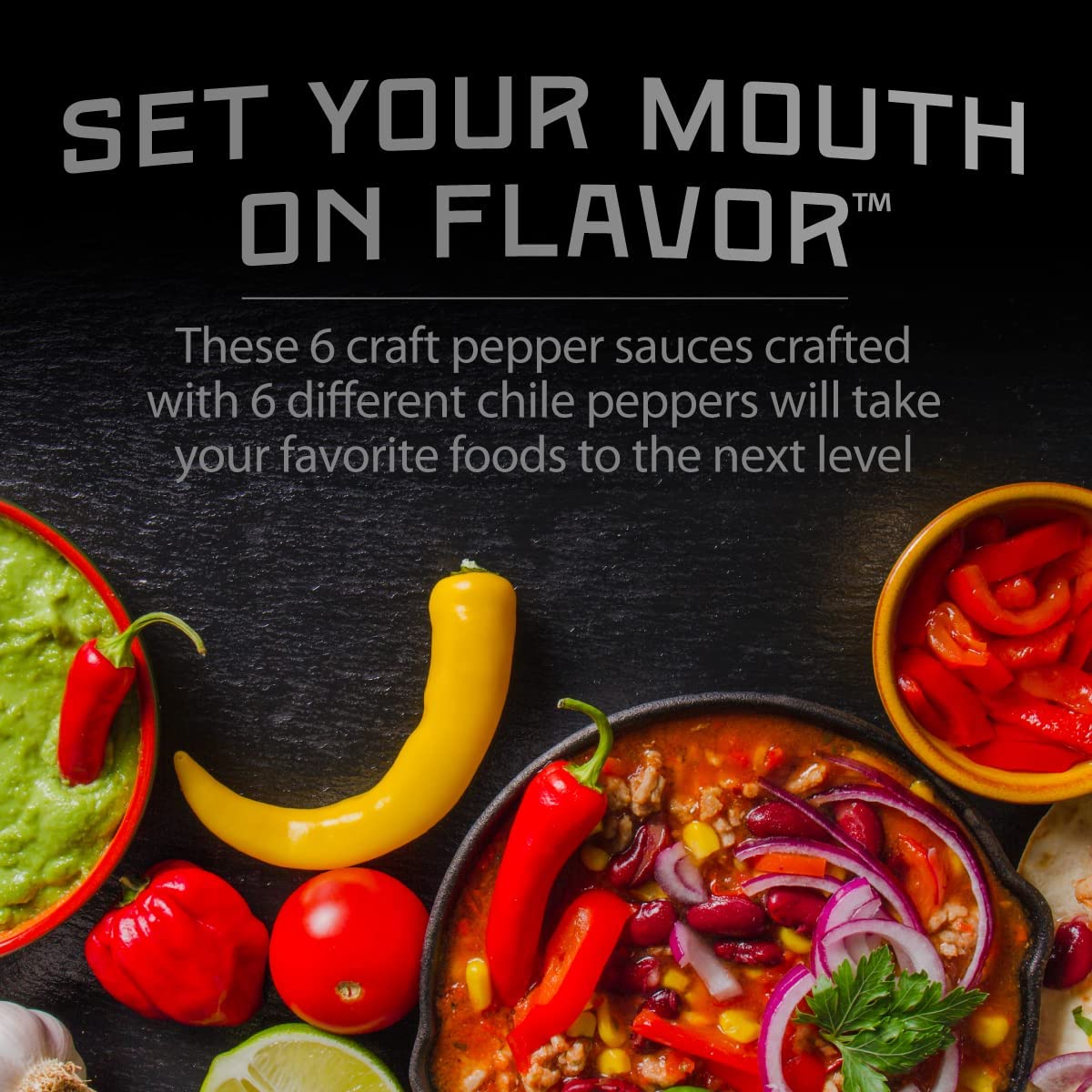 Melindas Hot Sauce Gift Set - Extra Spicy Variety with Jalapeño, Habanero & More - 5 Fl Oz, 6 Pack