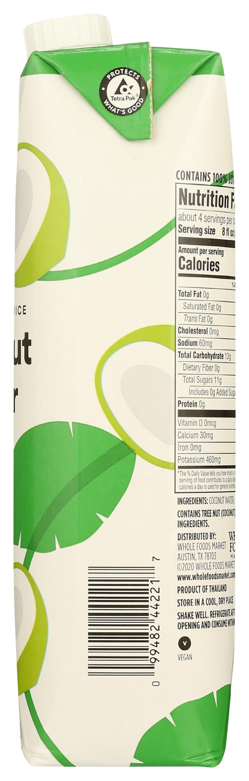 365 by Whole Foods Market, Coconut Water, 33.8 Fl Oz