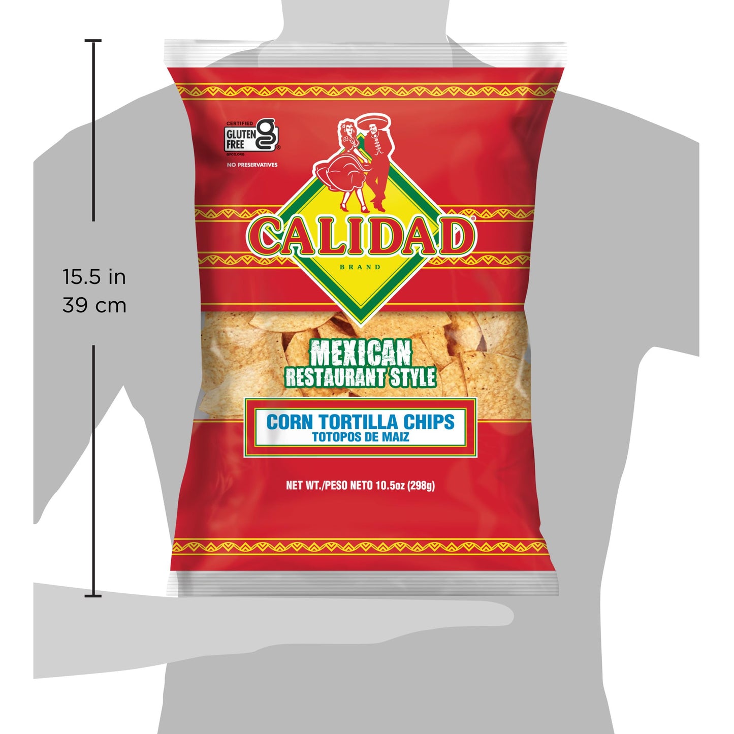 Calidad Chip Mexican Restaurant Style 10.5oz