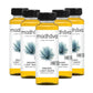 Madhava Organic Light Agave Nectar, 100% Pure, Vegan, Non-GMO, 11.75 oz Bottle, Pack of 6, Golden Light Color