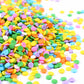 Easter Sprinkles For Cake Decorating Edible Rainbow Confetti Yellow Green Blue Pastel Sprinkles Mix 7 Ounce For Cookies Chocolat