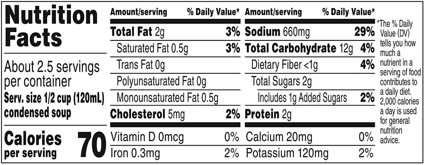Campbell’s Chicken Gumbo Mix with Rice, Instant Soup, Low Fat, 10.5 oz, Pack of 6