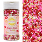 Mystic Sprinkles Valentine's Day Sprinkle Mixes (Hugs & Kisses In Gold 3.2oz)