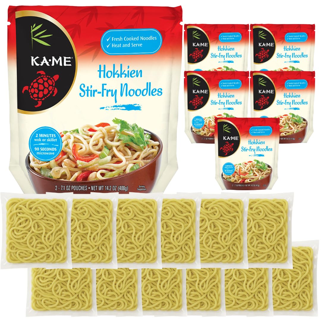 Kame Stir Fry Hokkien Noodles - Case Of 6 - 142 Oz(D0102H5W142)