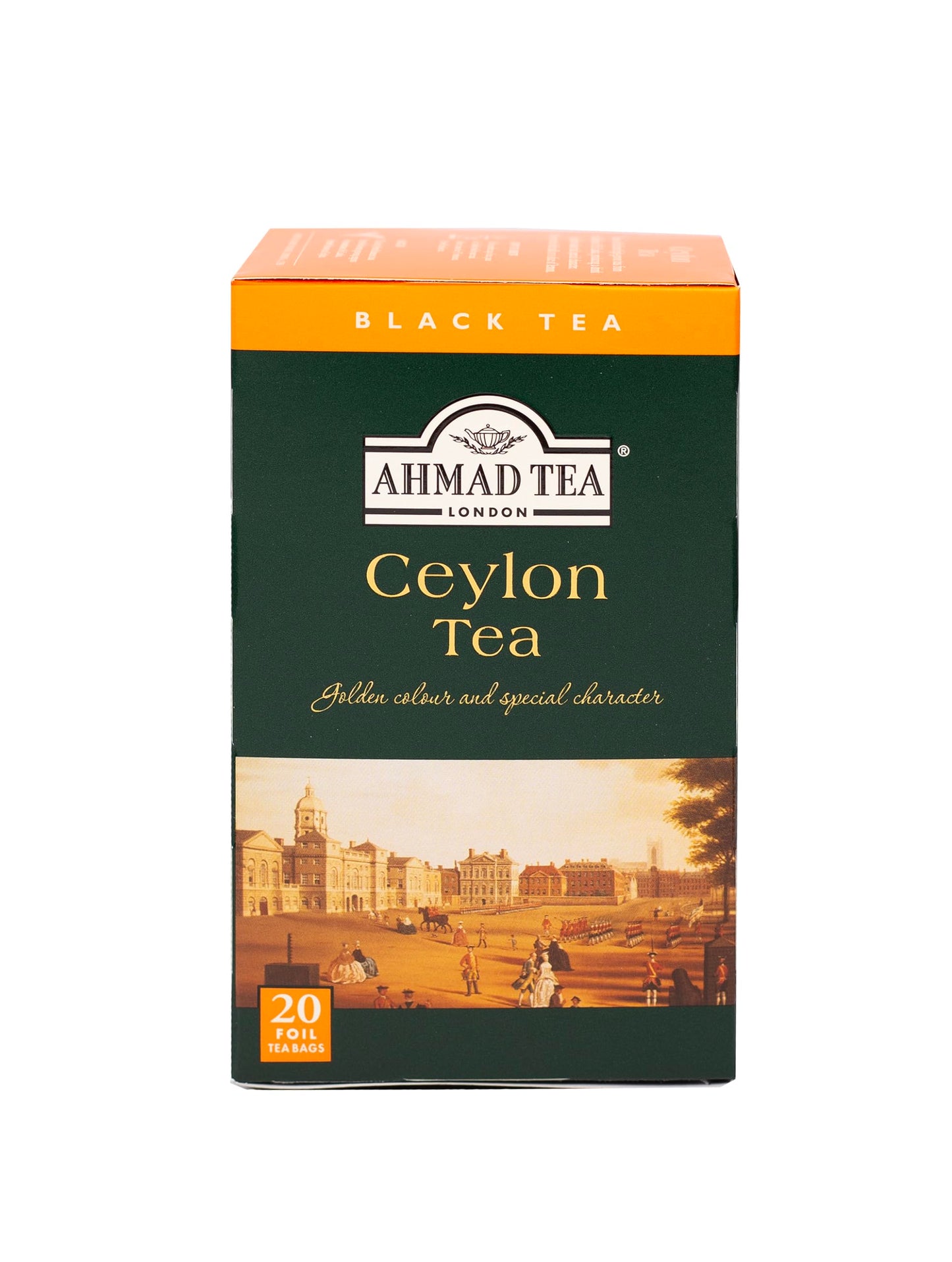 Ahmad Tea Ceylon Tea, 20-Count Boxes, Pack of 6, Model 563