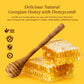 Pure Southern Honey Raw Unfiltered Honey with Honeycomb, 16 oz, Non-GMO, Sugar-Free, Authentic USA Gallberry Honey