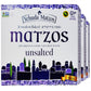 Yehuda Unsalted Matzo Thins, 10.5Oz (3 Pack) Airy, Crisp & Delicious Matzah Crackers | Kosher For Passover