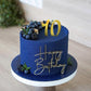 Acrylic Number Cake Topper Diy Cupcake Toppers With 0-9 Numbers Letter Mirrored Gold Picks For Wedding Cake Decorations Happy Bi