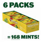 Velamints Sugar Free Mints - Expressions Mango Breath Mints Tin - Aspartame-Free Sweetened With Stevia, 20 Gram (Pack Of 6 Tins)