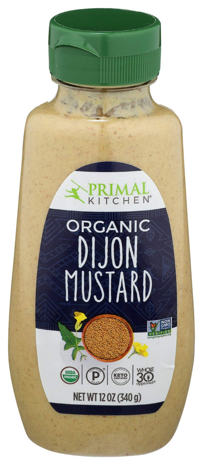 Primal Kitchen Mustard Dijon Org 12 OZ