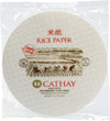 Cathay Fresh Spring Roll Rice Paper Wrappers, Rice Paper Wrappers For Fresh Rolls-25 Sheets, Non-Gmo, Gluten-Free, Low Carb, Vie