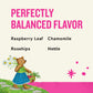 Celestial Seasonings SheWell Raspberry Leaf Wellness Tea  Caffeine Free  16 Tea Bags Box