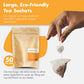 Big Heart Tea Co. Turmeric Ginger Tea Bags - Organic Herbal Blend - 50 Pack