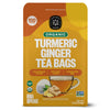 Fgo Organic Turmeric Ginger Tea, Eco-Conscious Tea Bags, 100 Count, Packaging May Vary (Pack Of 1)