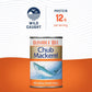 Bumble Bee Chub Mackerel, 15 Oz Can (Pack Of 12) - Canned Mackerel Fish, High Protein Keto Food, Gluten Free