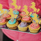 48 Pcs Gold Unicorn Cupcake Toppers - Horse Birthday Party Cupcake Topper, Baby Shower/Girls And Boy Unicorn Themed Birthday Par
