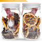 Camp Craft Cocktails Hibiscus Lemonade Drink Mixer Kit - 16 oz Glass Jar with Dehydrated Fruit & Herbs, Serves 8