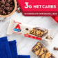Atkins Chocolate Chip Granola Protein Meal Bar, High Fiber, 17g Protein, 1g Sugar, 3g Net Carbs, Meal Replacement, Keto Friendly