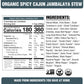 PLANTSTRONG Spicy Cajun Jambalaya Chili Soup - Organic, Plant-Based, Non-GMO, Vegan, High Protein Chili Soup