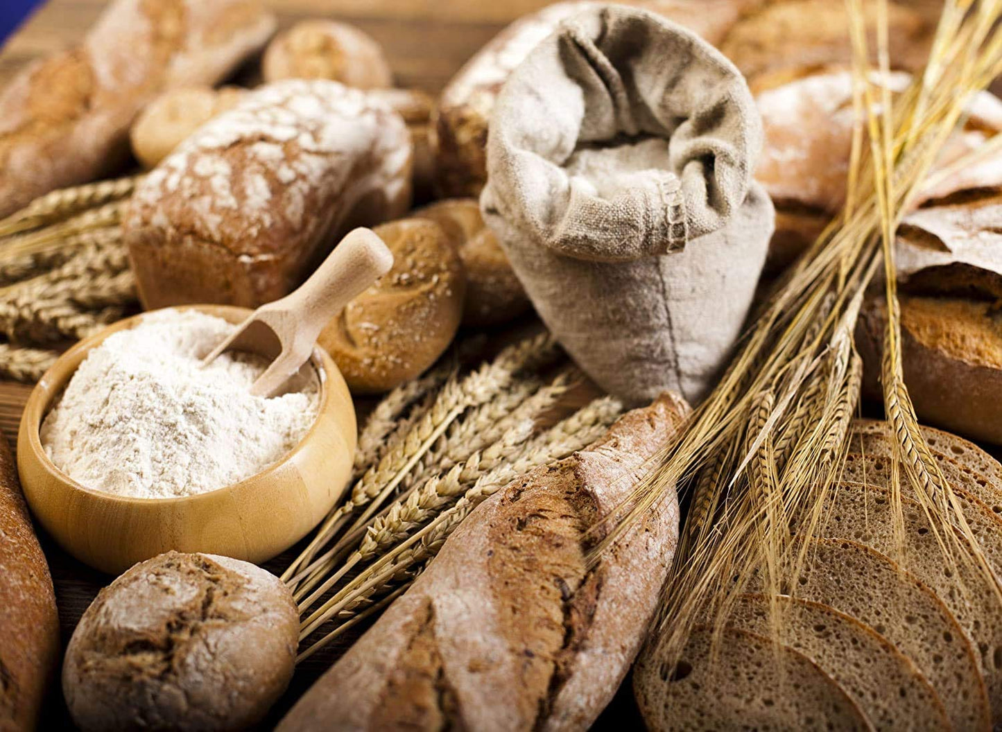 Food to Live Barley Flour, 2 Pounds - Fine Powder, Kosher, Vegan, Bulk. Rich in Fiber. Wheat Flour Alternative. Great for Baking