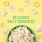 Angie'S Boomchickapop Sea Salt Popcorn, 1.25 Oz. (Pack Of 12)