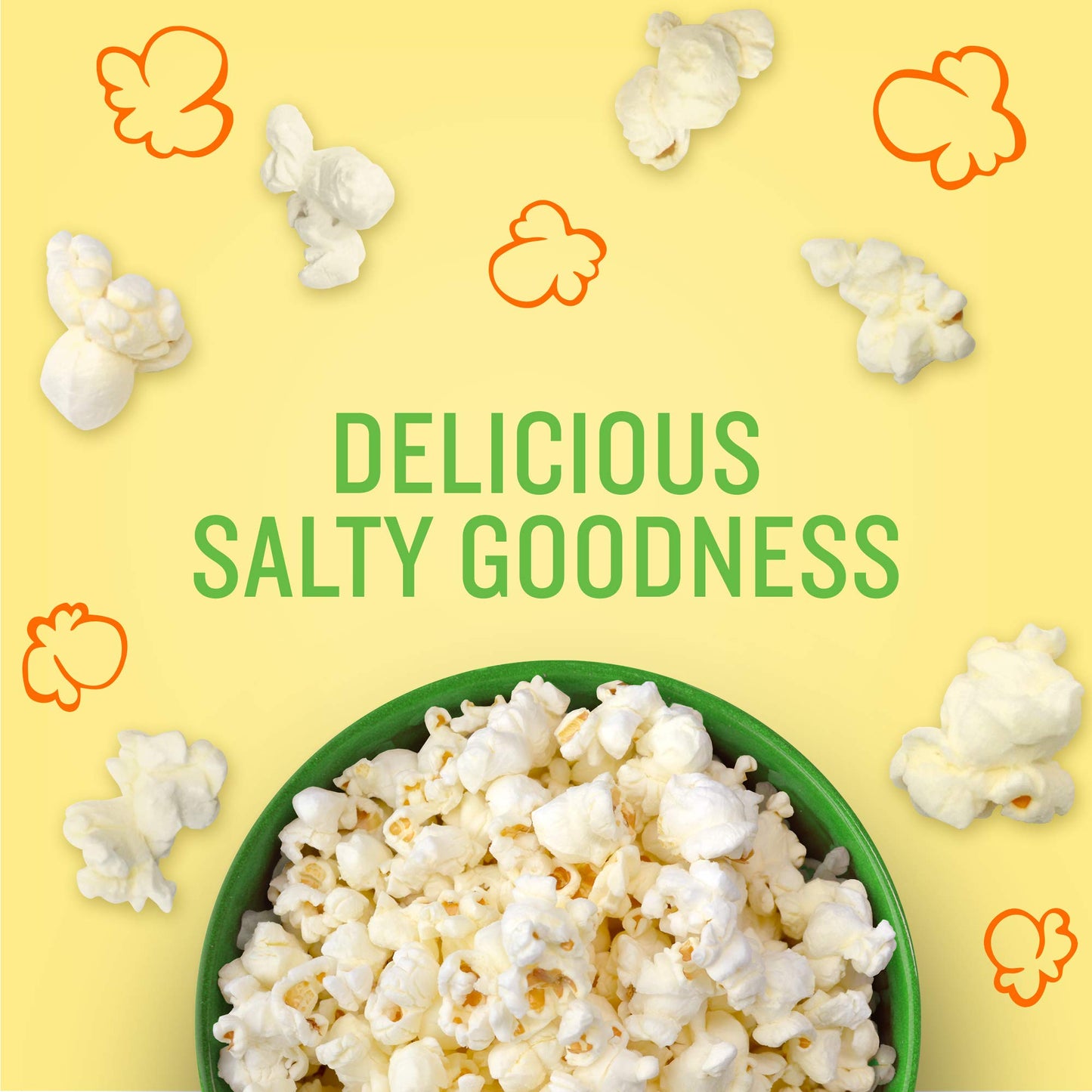 Angie'S Boomchickapop Sea Salt Popcorn, 1.25 Oz. (Pack Of 12)