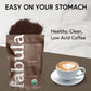 Fabula Low Acid Organic Ground Coffee, Medium Roast, 12 oz, Non-GMO, Mycofree from harsh ingredients