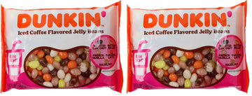 Dunkin Iced Coffee Easter Jelly Beans, 12 oz Bag (Pack of 2)