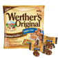 Needzo Werther'S Sugar Free Candy Variety Pack With Classic Caramel Flavored Hard And Chewy Candies Paired With Caramel Coffee, Sugarless Gift Basket Stuffer, Set Of 3