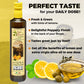 Papa Vince Extra Virgin Olive Oil, Lemon Agspirit-inspired flavorato, First Cold Pressed, Unfiltered, 16.91 Fl Oz, Glass Bottle, Sicily, Italy