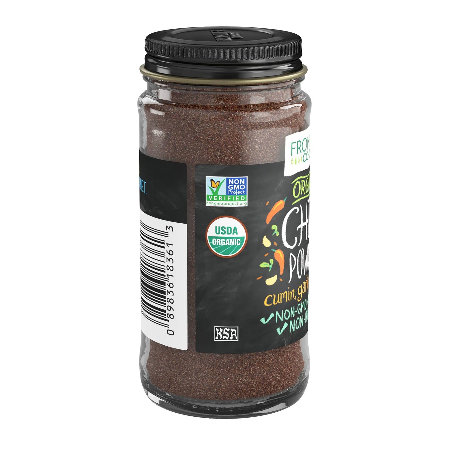 Frontier Chili Powder, Organic, 1.94 Ounce (Pack Of 12)