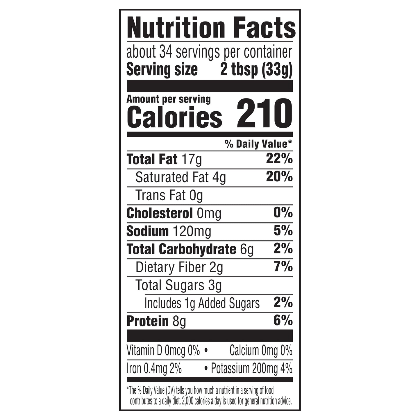 Peter Pan Natural Creamy Peanut Butter Spread, 40 Oz