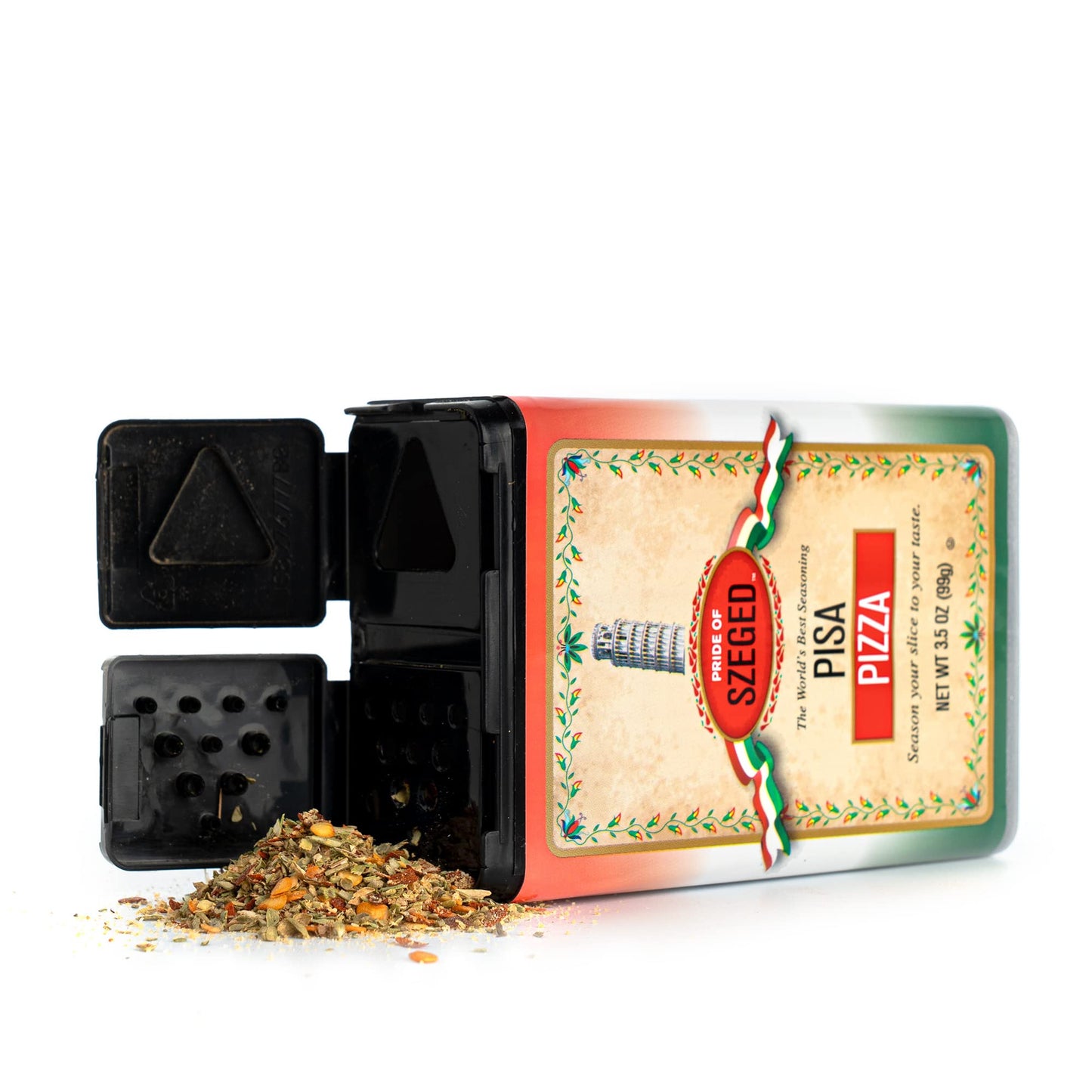 Pride Of Szeged Pizza Seasoning, Italian Spice Blend, 3.5 Oz. Tin, 1-Count