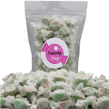 Gourmet Soft And Chewy Salt Water Taffy Candies - Individually Wrapped - Bulk Bags (Watermelon, 5 Pound (Pack Of 1))